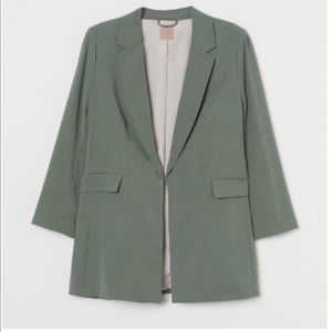 H&M Long line blazer plus size